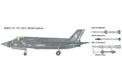 60791 | Tamiya 1/72 Lockheed Martin F-35B Lightning II Scaled Plastic Model Kit -Tamila Model Shop TAM 60791 10 1200x800 1