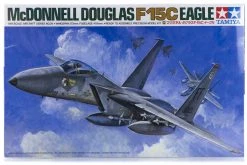 61029 | Tamiya 1/48 McDonnell Douglas F-15C Eagle Jet Scaled Plastic Model Kit