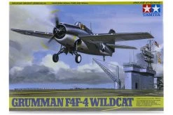 61034 | Tamiya 1/48 Grumman F4F-4 Wildcat Scaled Plastic Model Kit