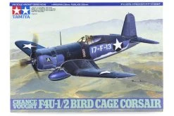 61046 | Tamiya 1/48 Chance Vought F4U-1/2 Bird Cage Corsair Fighter Scaled Plastic Model Kit