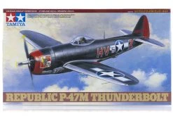 61096 | Tamiya 1/48 Republic P-47M Thunderbolt Fighter Scaled Plastic Model Kit