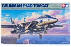 61118 | Tamiya 1/48 F-14A Tomcat Jet Scaled Plastic Model Kit