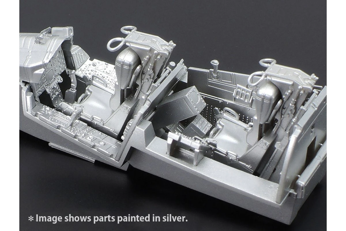 61121 | Tamiya 1/48 McDonnell Douglas F-4B Phantom II Fighter Jet Scaled Plastic Model Kit 13 61121 | Tamiya 1/48 McDonnell Douglas F-4B Phantom II Fighter Jet Scaled Plastic Model Kit - Image 11
