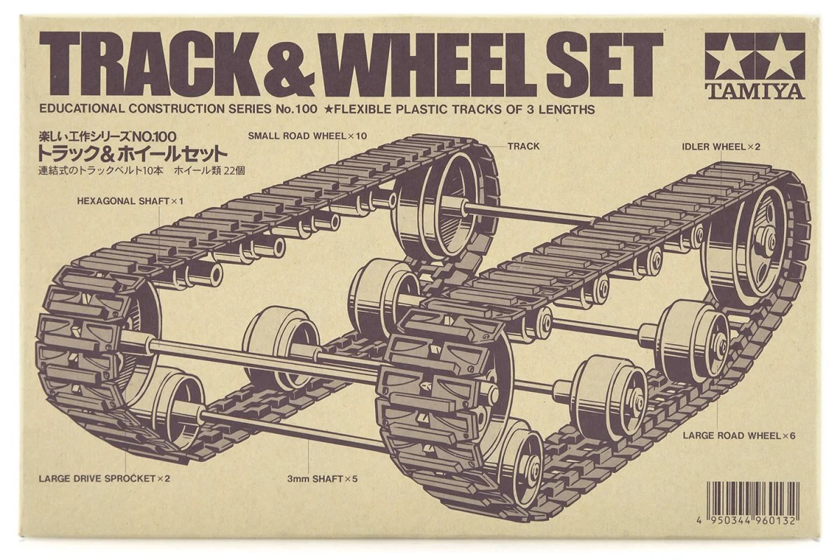 70100 | Tamiya Track & Wheel Set 3 70100 | Tamiya Track & Wheel Set