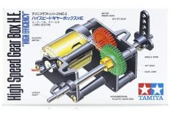 72002 | Tamiya High Efficiency High Speed Gear Box Set W/ Motor