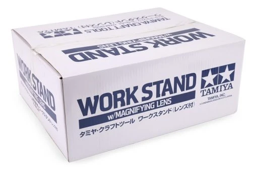 74064 | Tamiya Modelers 430x360x70mm Work Stand W/ Magnifying Lens -Tamila Model Shop TAM 74064 00 1200x800 1