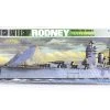 77502 | Tamiya 1/700 British Rodney Battleship (Waterline Series) Plastic Model Kit -Tamila Model Shop TAM 77502 00 1200x800 1
