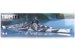 78015 | Tamiya 1/350 German Tirpitz Battleship Plastic Model Kit