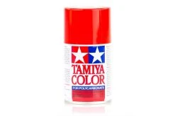 86034 | Tamiya PS-34 Bright Red Polycarbonate Spray Paint 100ml
