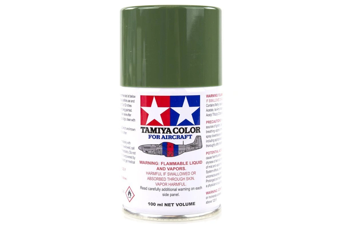 86509 | Tamiya AS-9 Dark Green (RAF) Aircraft Series Spray Paint 100ml 3 86509 | Tamiya AS-9 Dark Green (RAF) Aircraft Series Spray Paint 100ml