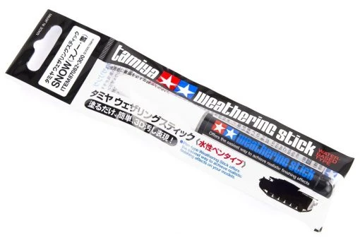 87082 | Tamiya Modelers Snow Weathering Stick (Water-Based) -Tamila Model Shop TAM 87082 00 1200x800 1