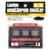 87123 | Tamiya Pale Titanium/Light Gunmetal/Copper Weathering Master Set F