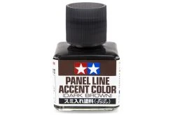 87140 | Tamiya Dark Brown Panel Line Accent Colour Paint 40ml