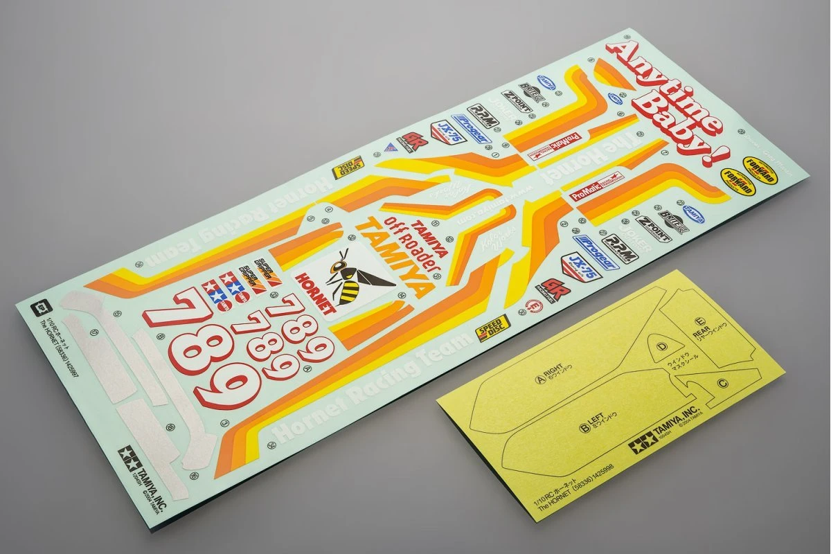 9495452 | Tamiya Hornet Sticker And Decal Sheet 3 9495452 | Tamiya Hornet Sticker And Decal Sheet