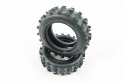 9805110 | Tamiya Hotshot 2.2" Rubber Front Tyres 2Pcs